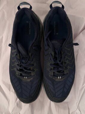 HOKA x Outdoor Voices Men's Clifton in Midnight Navy, size 13, pre-owned!